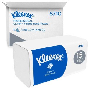 Kleenex Ultra folded hand towels Interfold White 6710 - 1440 sheets