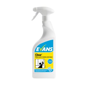 Evans Clear Glass & Mirror Cleaner 750ml