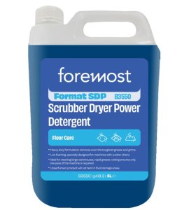 F181 Triple - Format SDP Scrubber Dryer Power detergent