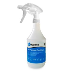 Screen printed Empty trigger sprayer for BioHygiene All Purpose Sanitiser B4632 / B4633 / B46321 / B4632U1