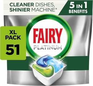 Fairy Platinum All-in-One Dishwasher tablets