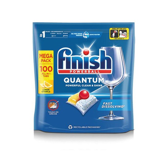 Finish Quantum Lemon 100 tablets