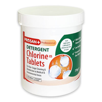 2-in-1 Detergent Chlorine tablets 3.4g
