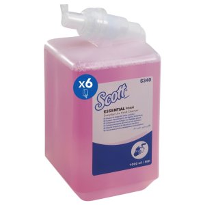 Scott 6340 Essential Foam Everyday Use Hand Cleanser - 6x1 ltr