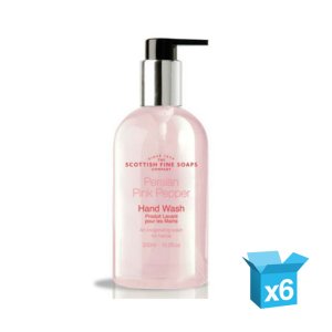 Handwash 6 x 300ml pump bottle persian pepper