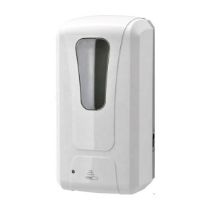 Touch free soap/sanitiser dispenser with window - 1lt