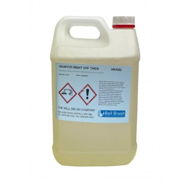 Graffiti removing chemicals