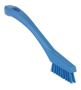 Vikan Detail Brush Very Hard Blue 205mm