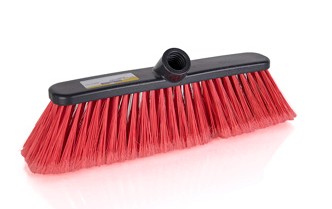 Homeware Soft Broom head - Red