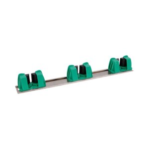 Push and grip wall tidy rail blue
