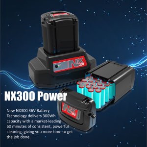 Numatic TTB-1840 NX battery scrubber drier - 1 battery kit