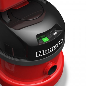 Numatic PBT-230 NX battery tub vacuum with swing caddy - 1 battery kit