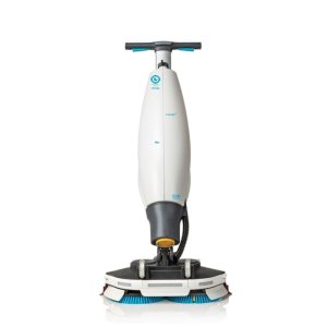 i-team i-mop 46 Plus Battery powered upright scrubber dryer complete with i-power 14 battery set and i-charge 5 charger