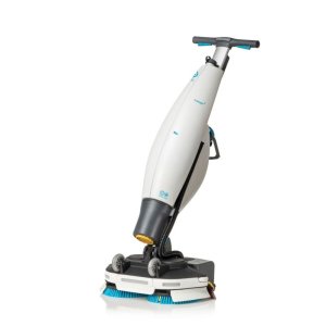 i-team i-mop 46 PRO Battery powered upright scrubber dryer complete with i-power 14 battery set and i-charge 5 charger