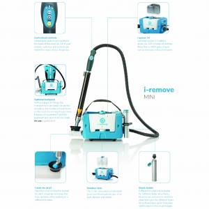 i-Team i-Remove mini - gum, stain, mould and glue remover (excl. batteries + charger)