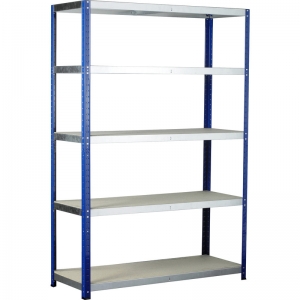 Shelving Rack with Chipboard Shelves 5 Tier 1760 x 1200 x 450mm