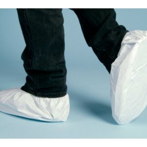 White PVC extra-strong non-slip overshoe - X Large