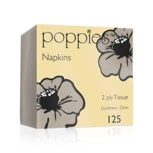 2ply Lunch Napkins Kraft 33cm