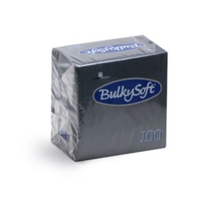 2ply black napkins 40x40cm