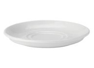 Pure White Double Well Saucer 6" (15cm) - pack of 24