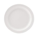 Pure White Narrow Rim Plate 6.5
