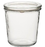 Traditional Preserve Style Jar 500ml - 19.5oz
