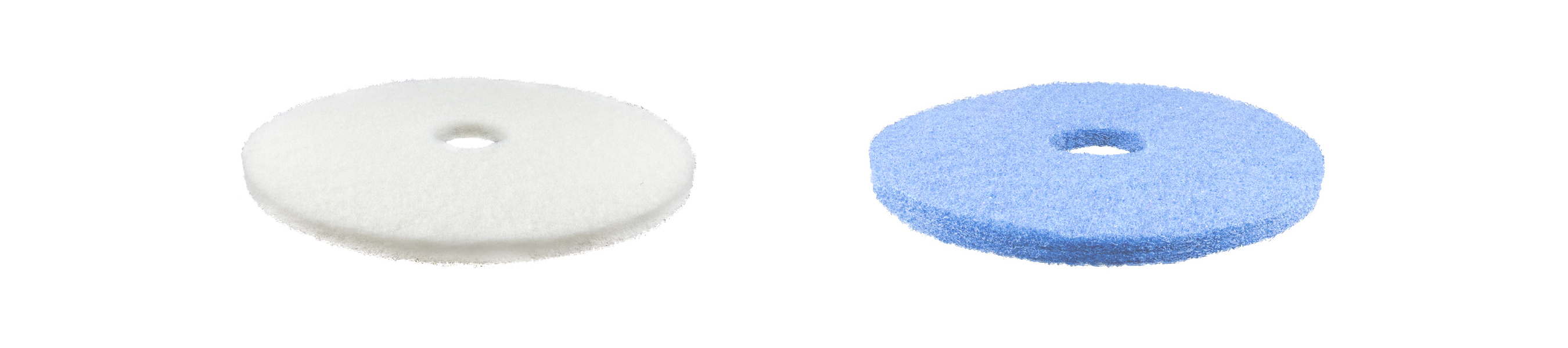 Burnishing pads for floor machine