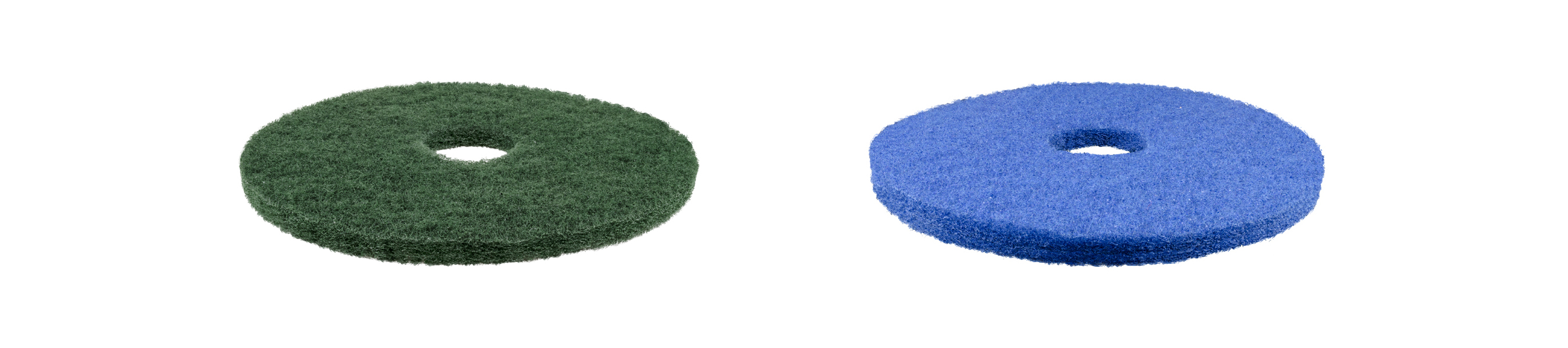 Scrubbing pads for floor machine