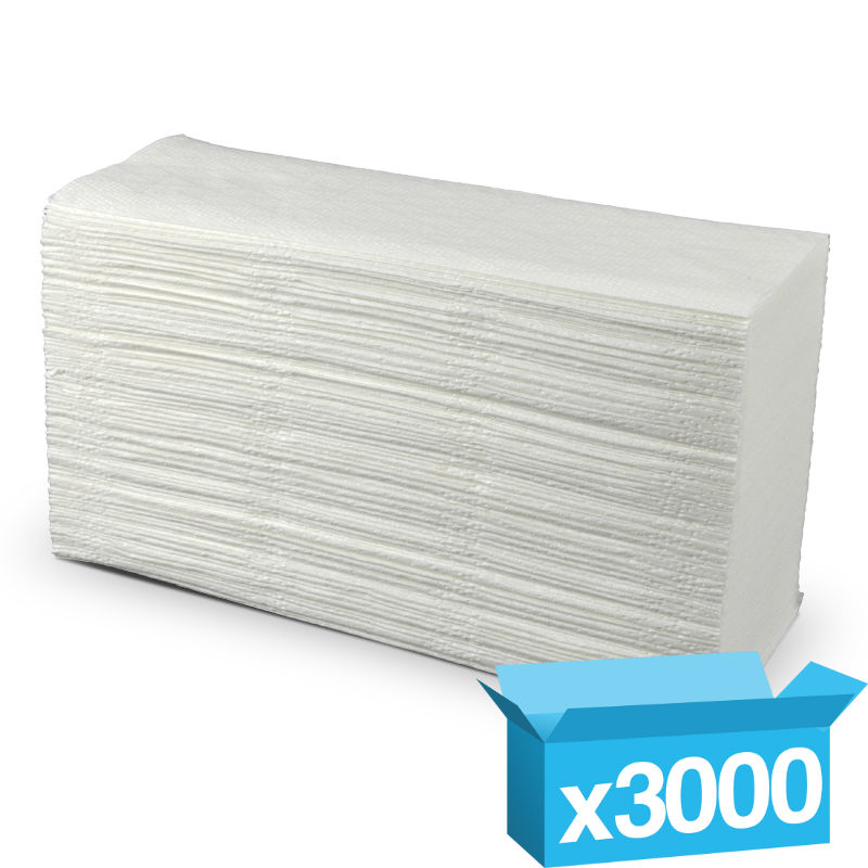 Protowel luxury wide thicker z-fold, 2ply