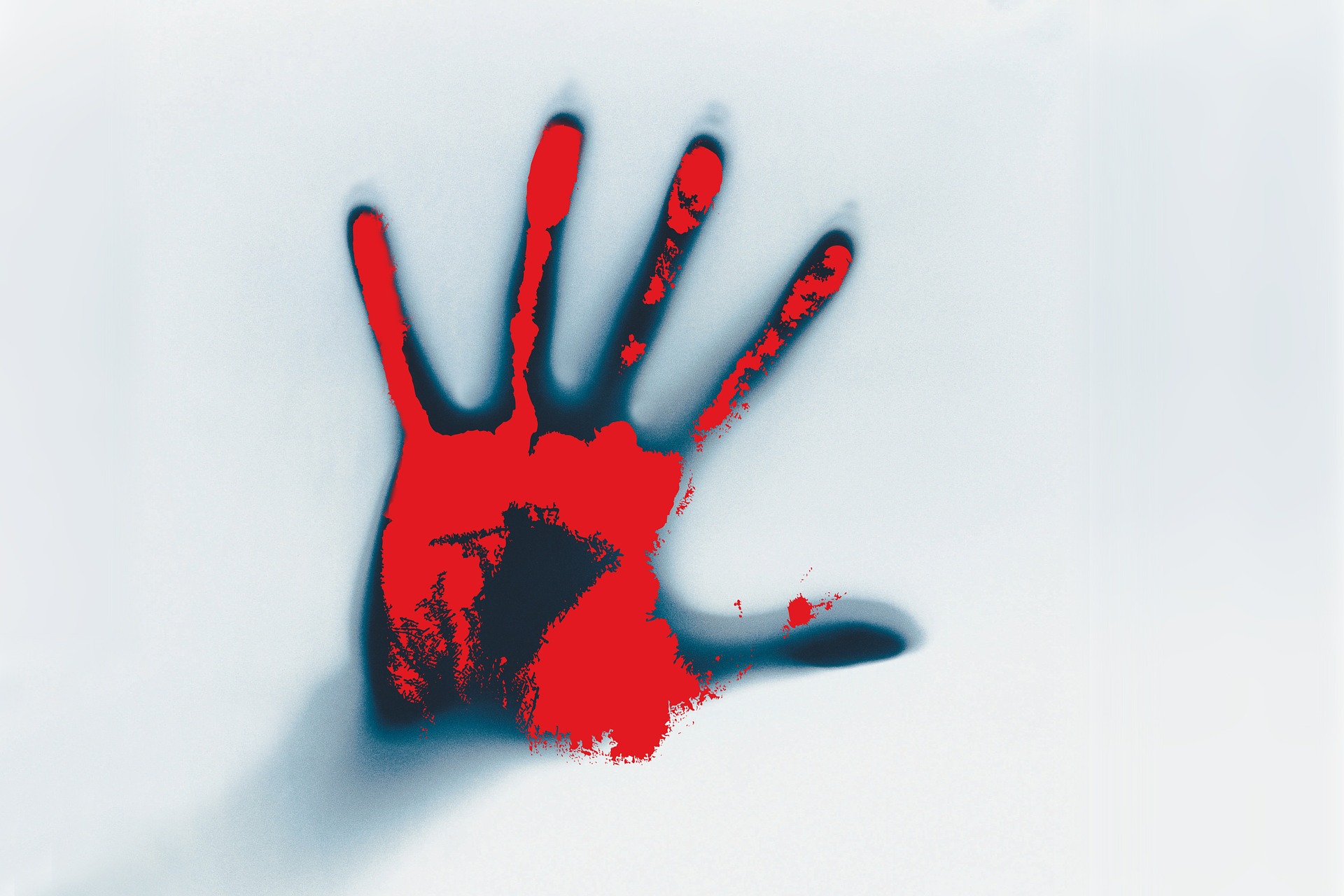 bloody hand