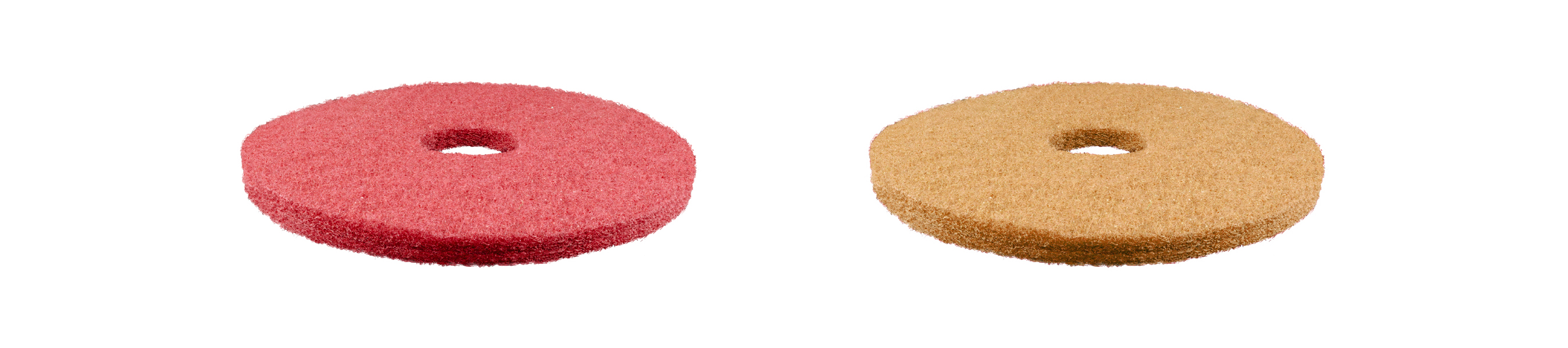 Spray cleaning pads for floor machine